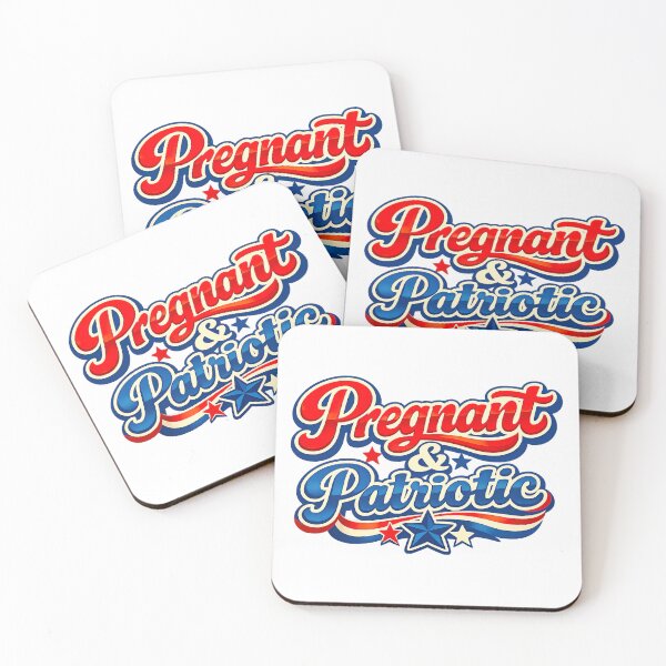 Item preview, Pregnancy 4th of July, Retro Vintage Style designed and sold by graphic-genie.