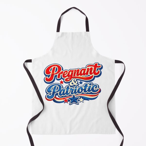 Item preview, Pregnancy 4th of July, Retro Vintage Style designed and sold by graphic-genie.