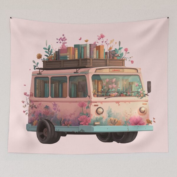 Item preview, Library Bus designed and sold by bubblyrainbow.