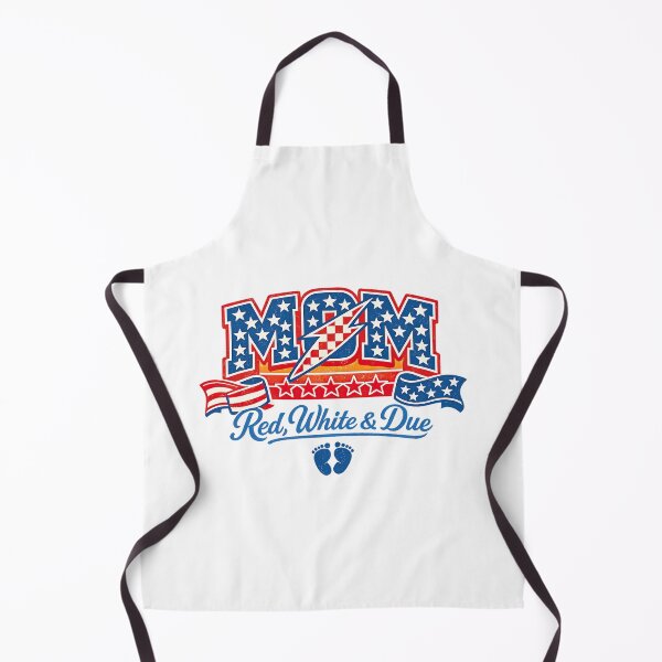 Item preview, Pregnancy 4th of July, Red White and Due, Retro Vintage Style designed and sold by graphic-genie.