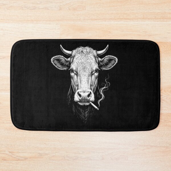 Item preview, Funny Cow Smoking Meme Animal Lover designed and sold by DoodleTortle.