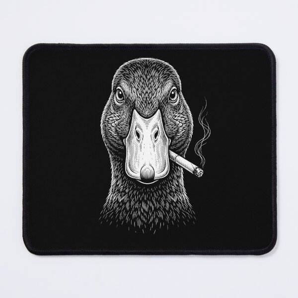 Item preview, Funny Duck Smoking Meme Animal Lover designed and sold by DoodleTortle.
