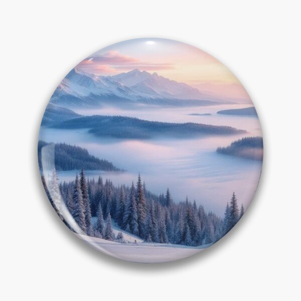 Item preview, Pristine Alpine Sunrise designed and sold by ProGallery.