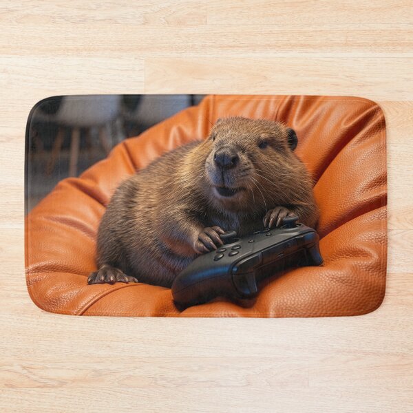 Item preview, Beaver Gamer designed and sold by Tridentulus.