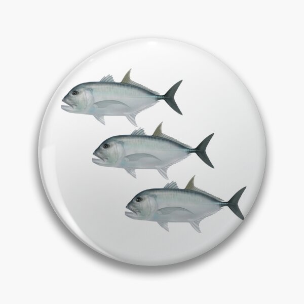 Item preview, Triple Giant Trevally Catch Great Hook Up! designed and sold by Reelyfishing.