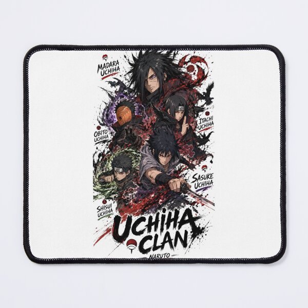 Item preview, Uchiha Clan Anime Warrior Dark Aesthetic Ninja Manga Graphic designed and sold by Dyan4.