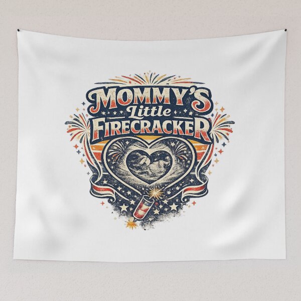 Item preview, Pregnancy 4th of July, Retro Vintage Style designed and sold by graphic-genie.