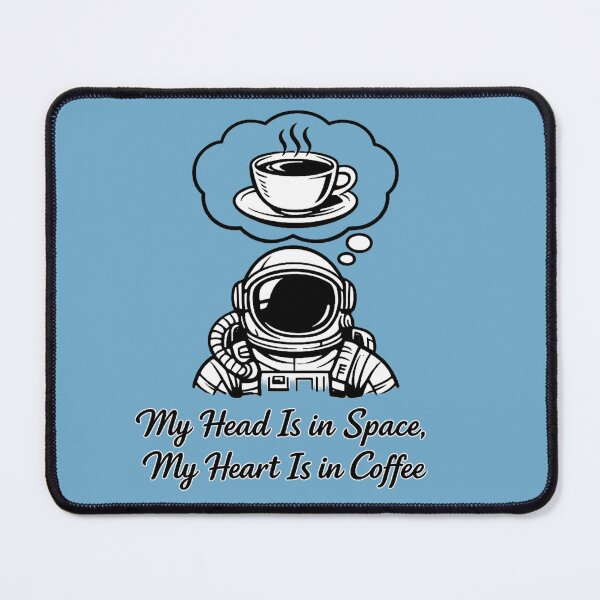 Item preview, Astronaut Coffee Lover Space Quote designed and sold by LayercraftArt.