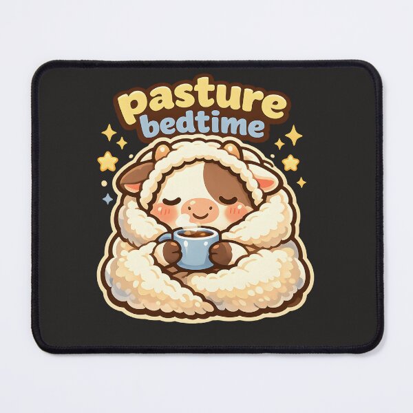 Item preview, Pasture Bedtime Cozy Cow Design designed and sold by Naviora.