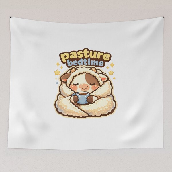 Item preview, Pasture Bedtime Cozy Cow Design designed and sold by Naviora.