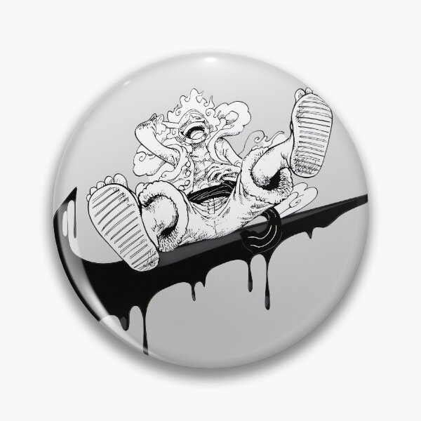 Item preview, Joyboy's Stride - Monkey D Luffy Gear 5 Drip Swoosh designed and sold by Teenkai.