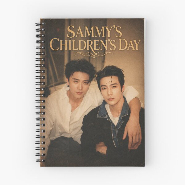 Item preview, Sammy's Children's Day BL Series kiss scene uncut Hong Kong scd Xizhao Hot Poster He Chang Xi He Yan Zhao He ChuSan Xia LiuYi xixi zizi boys love series yaoi designed and sold by SilkPajamas.