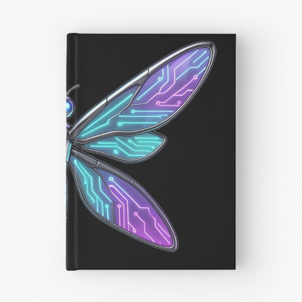 Item preview, Cyber-Dragonfly: Quantum Data Stream designed and sold by BGM by AI.