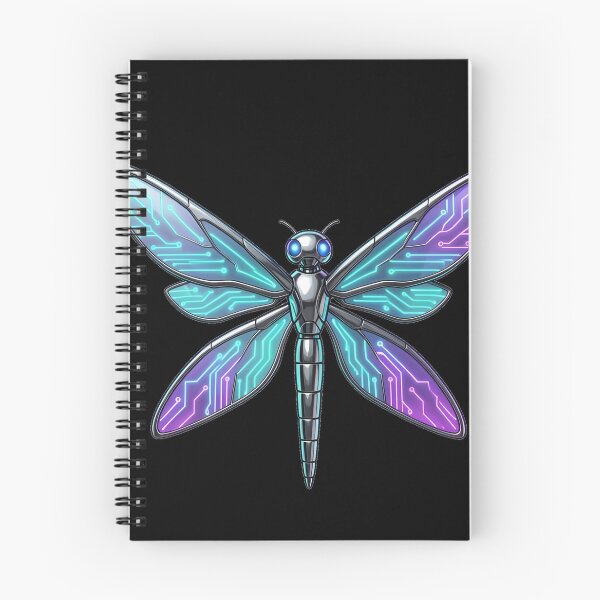 Item preview, Cyber-Dragonfly: Quantum Data Stream designed and sold by BGM by AI.