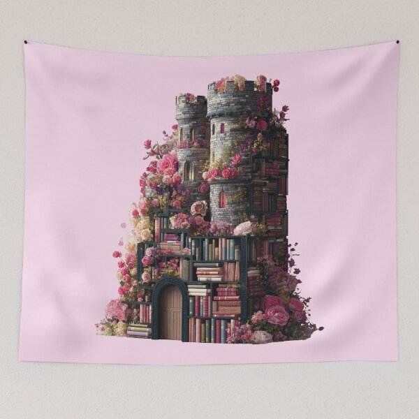 Item preview, Book Castle designed and sold by bubblyrainbow.