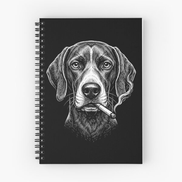 Item preview, Funny German Shorthaired Pointer Smoking Meme Dog Owner designed and sold by DoodleTortle.