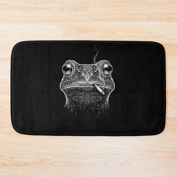 Item preview, Funny Frog Smoking Meme Animal Lover designed and sold by DoodleTortle.