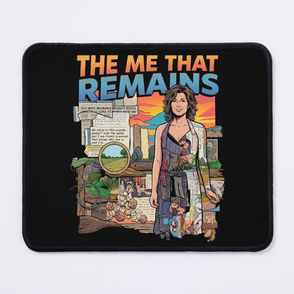 Item preview, The Me That Remains Retro Pop Art Collage Woman designed and sold by TopKult.