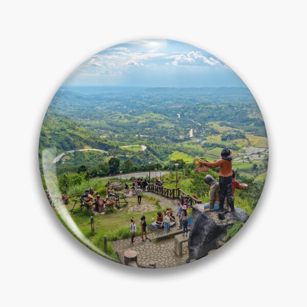 Item preview, The Overview Park, Quezon, Bukidnon - Mindanao, Philippines | Panoramic Highland Landscape Art designed and sold by Ross.A.Campbell.