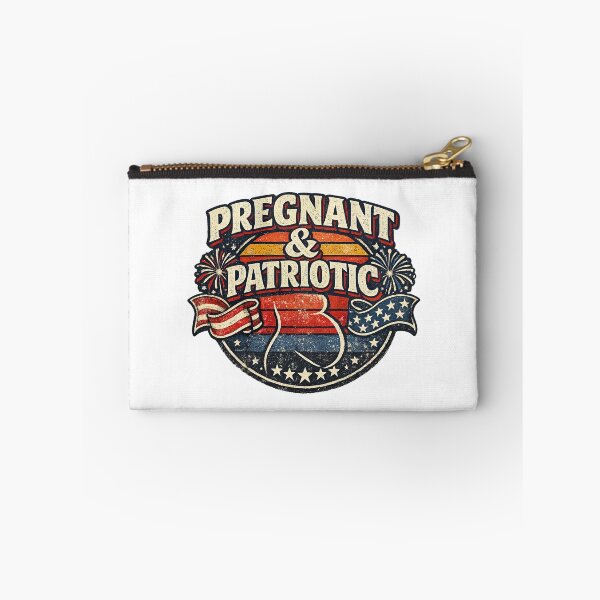Item preview, Pregnancy 4th of July, Retro Vintage Style designed and sold by graphic-genie.