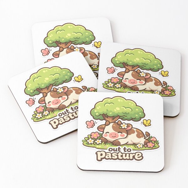Item preview, Out to Pasture Cute Introvert Cow Design designed and sold by Naviora.
