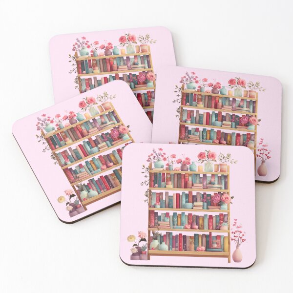 Item preview, Flowers and Books designed and sold by bubblyrainbow.