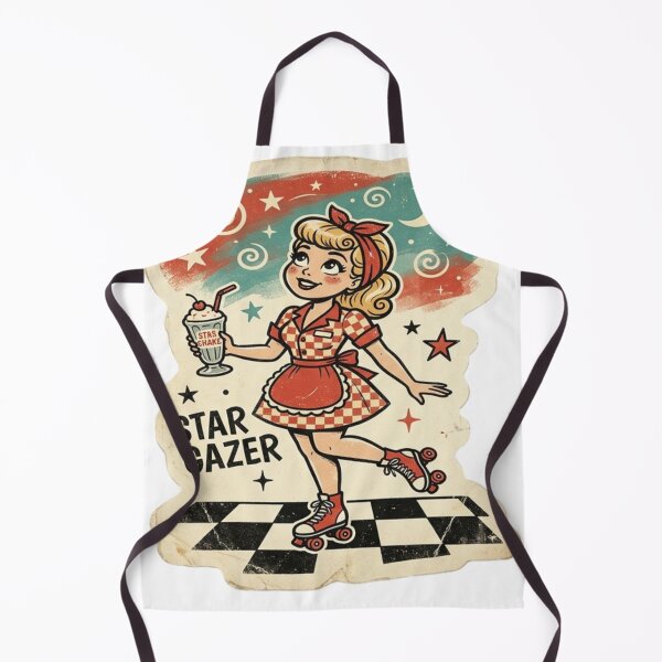 Item preview, Star Gazer Diner Girl designed and sold by LevelUpReads.