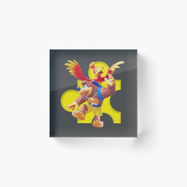 Item preview, Banjo Kazooie hand painted designed and sold by Lowfidesigns.