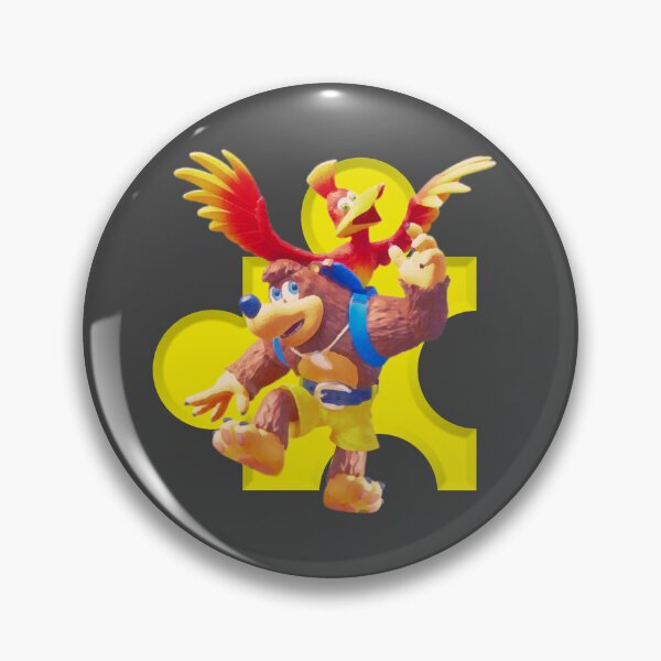 Item preview, Banjo Kazooie hand painted designed and sold by Lowfidesigns.