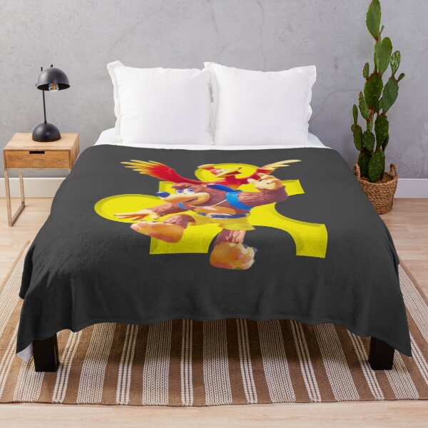 Item preview, Banjo Kazooie hand painted designed and sold by Lowfidesigns.