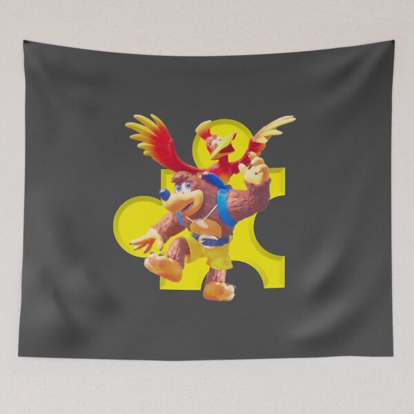 Item preview, Banjo Kazooie hand painted designed and sold by Lowfidesigns.