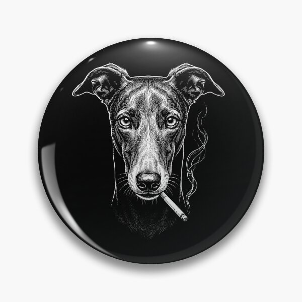 Artikelvorschau, Lustiges Greyhound-Raucher-Meme Hundebesitzer entworfen und verkauft von DoodleTortle.