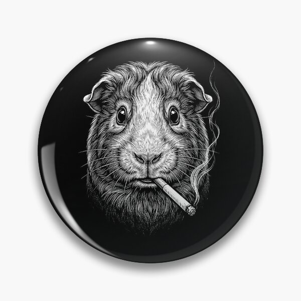 Item preview, Funny Guinea Pig Smoking Meme Animal Lover designed and sold by DoodleTortle.