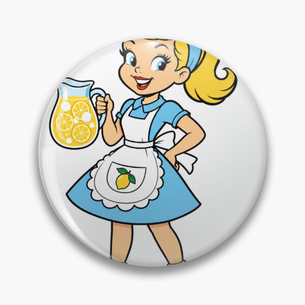 Item preview, Classic Lemonade Stand Girl designed and sold by LevelUpReads.
