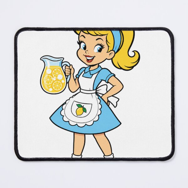 Item preview, Classic Lemonade Stand Girl designed and sold by LevelUpReads.