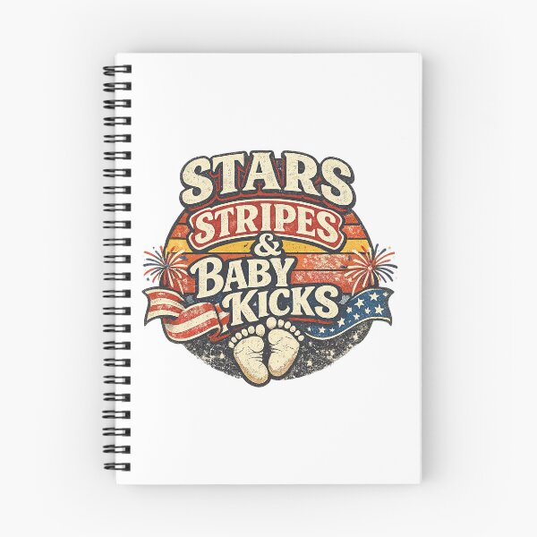 Item preview, Pregnancy 4th of July, Retro Vintage Style designed and sold by graphic-genie.