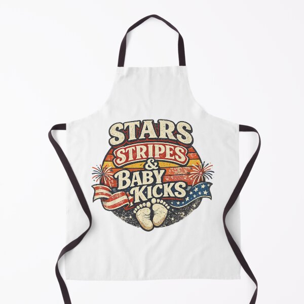 Item preview, Pregnancy 4th of July, Retro Vintage Style designed and sold by graphic-genie.