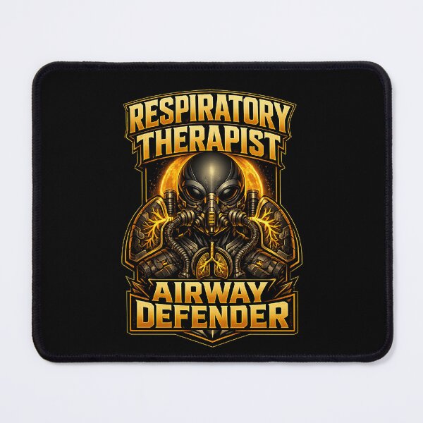 Item preview, Cool Gothic Alien Respiratory Therapist Airway Defender Cyberpunk Medical Sci-Fi Design For Respiratory Care Week designed and sold by ClinicalHubs.