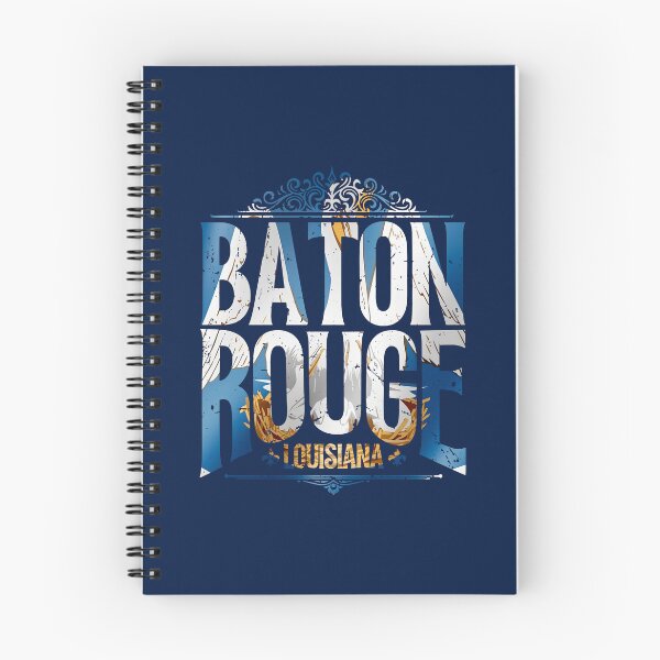 Item preview, Baton Rouge Louisiana State Flag Text designed and sold by LIBERTYMODE.