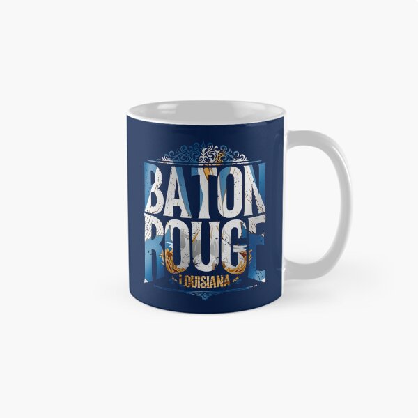 Item preview, Baton Rouge Louisiana State Flag Text designed and sold by LIBERTYMODE.