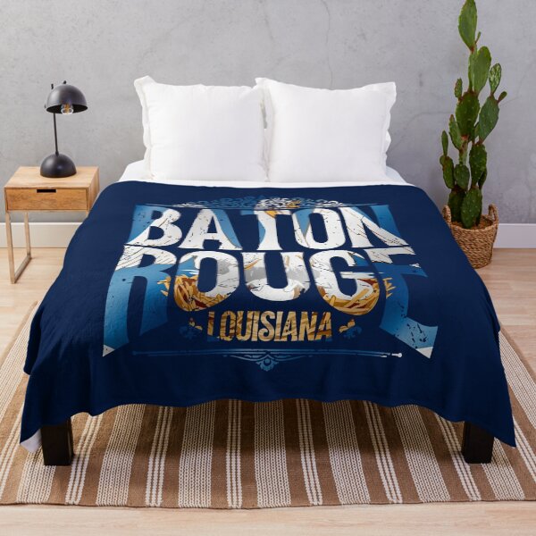Item preview, Baton Rouge Louisiana State Flag Text designed and sold by LIBERTYMODE.