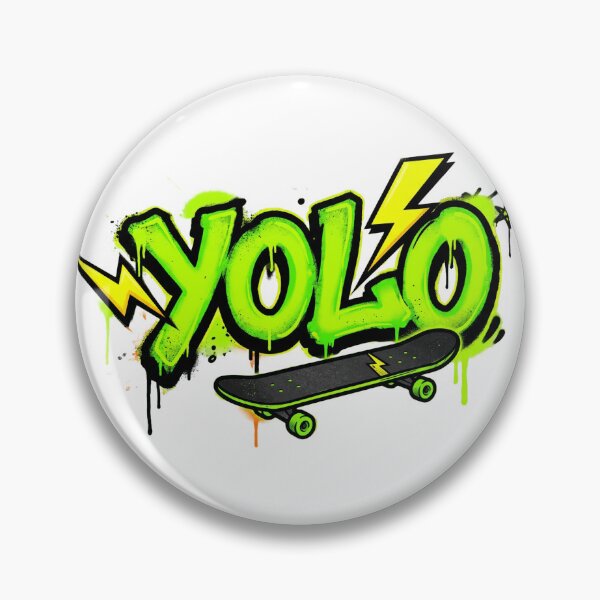 Item preview, YOLO Graffiti  designed and sold by Flauntra.