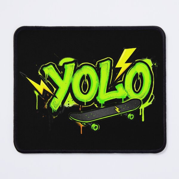 Item preview, YOLO Graffiti designed and sold by Flauntra.