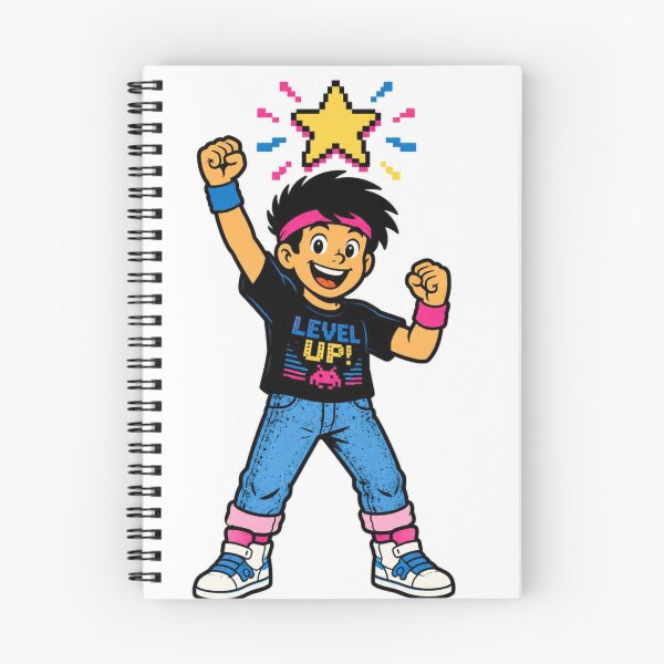 Item preview,  Level Up Retro Gamer Kid designed and sold by LevelUpReads.