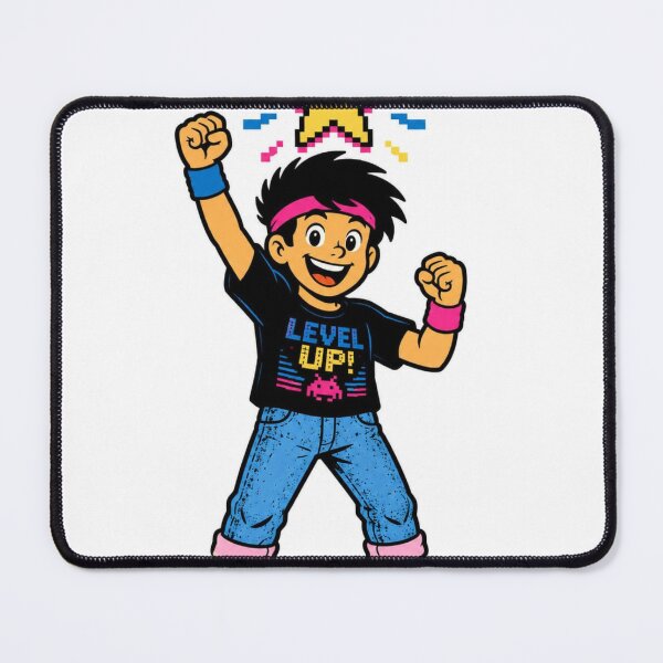 Item preview, Level Up Retro Gamer Kid designed and sold by LevelUpReads.