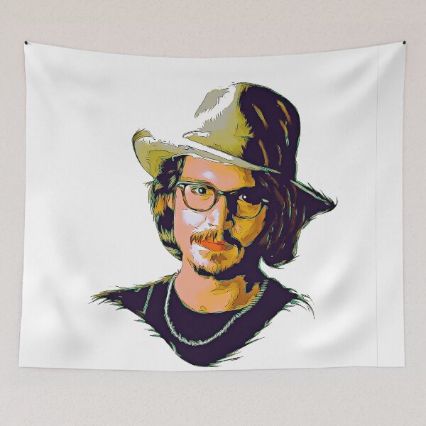 Item preview, Johnny depp vector art designed and sold by Nora Gad.