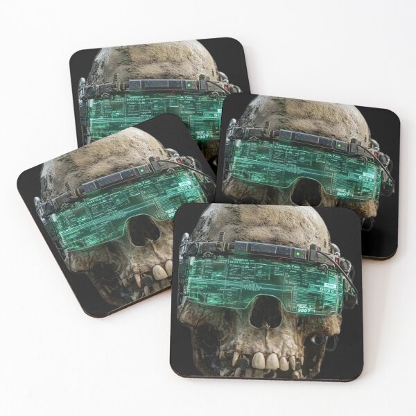 Item preview, Cyberpunk Skull designed and sold by IMOBILYARI.