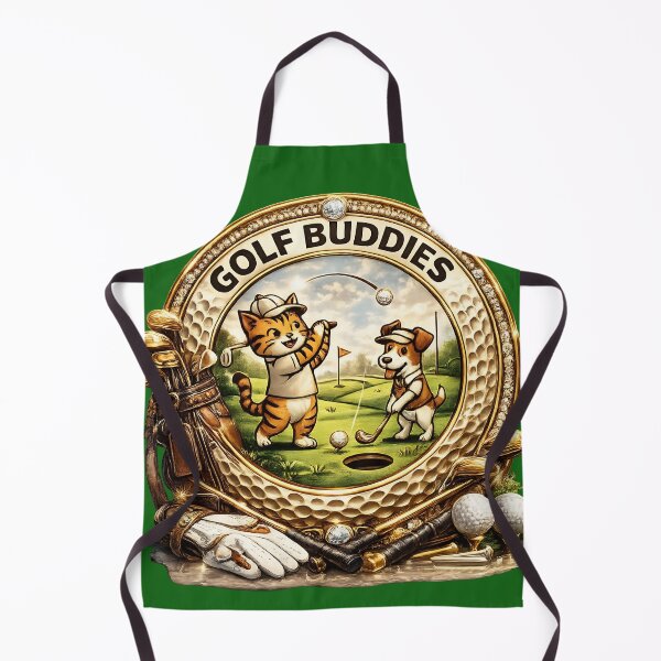 Item preview, Golf Buddies Luxury Golf Ball Mascot Art designed and sold by digitalbob60.