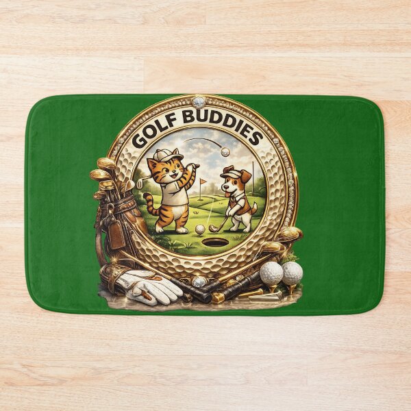 Aperçu de l'œuvre Mascotte de balle de golf de luxe Golf Buddies créée et vendue par digitalbob60.