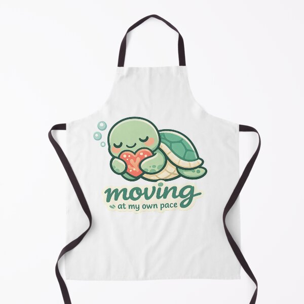 Item preview, Moving at My Own Pace Cute Sea Turtle Design designed and sold by Naviora.